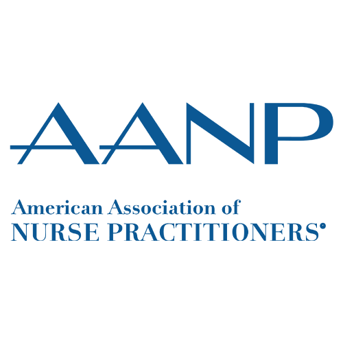 Logo of the American Academy of Nurse Practitioners (AANP).