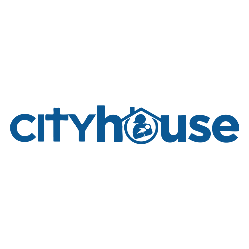 Cityhouse logo with stylized blue text featuring a house icon.